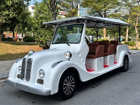 Xe điện kiểu cổ Lvtong LTS8.FB chở khách du lịch sang trọng, tinh tế và thân thiện với môi trường.