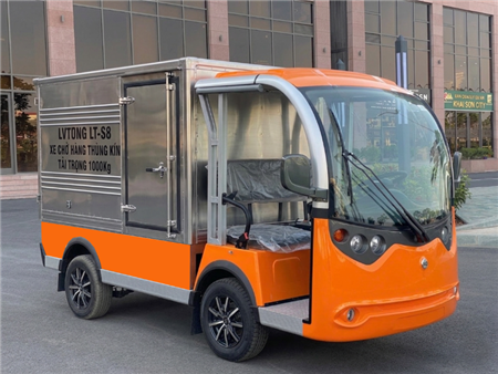 Xe Điện Lvtong LT-S8 Hoán Cải Chở Hàng 1 Tấn Thùng Hở & Thùng Kín: Giải Pháp Vận Tải Tối Ưu Cho Resort, nghỉ dưỡng, nhà máy