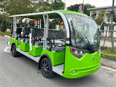 Xe điện chở khách du lịch 14 chỗ Greentech GT-S14.C thông số và giá bán mới