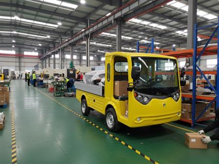 Xe Điện Lvtong Chở Hàng Trong Khu Công Nghiệp, Nhà Máy: Giải Pháp Vận Chuyển Xanh 4.0