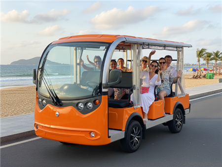 Xe điện du lịch 8 – 11 chỗ Lvtong LT-S8 (LT-S8+3) – Giải pháp vận chuyển linh hoạt cho khu du lịch & resort