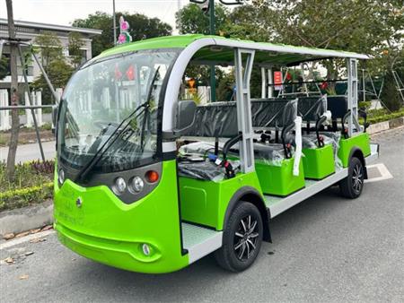 Xe điện chở khách 14 chỗ GT-S14 lắp ráp tại nhà máy Greentech Việt Nam – Giải pháp vận chuyển hiện đại, bền bỉ, tiết kiệm