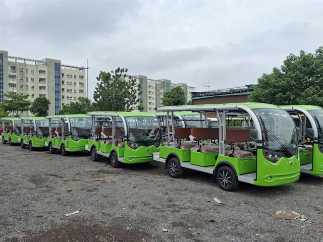 Địa chỉ nên Mua Xe điện LVTONG từ 4 chỗ, 6 chỗ, 8 chỗ, 11 chỗ, 14 chỗ, xe điện 14 chỗ Greentech lắp ráp Uy tín