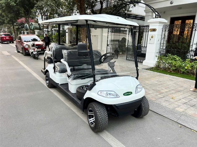 Giá bán và cấu hình Xe điện sân golf Lvtong LT-A617.4+2 chạy nội khu nhập khẩu chính hãng