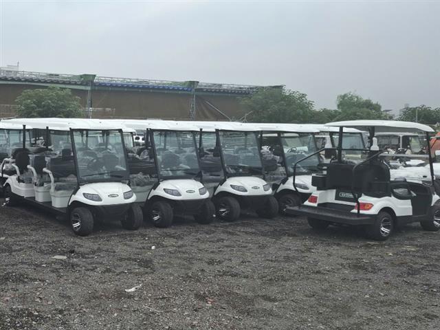 Xe điện sân Golf Lvtong LT-A617 giá nhập khẩu mới, thông số kỹ thuật và phụ tùng chính hãng.