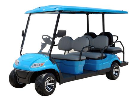 Xe điện sân golf 6 chỗ ngồi Lvtong A617 model LT-A617.4+2