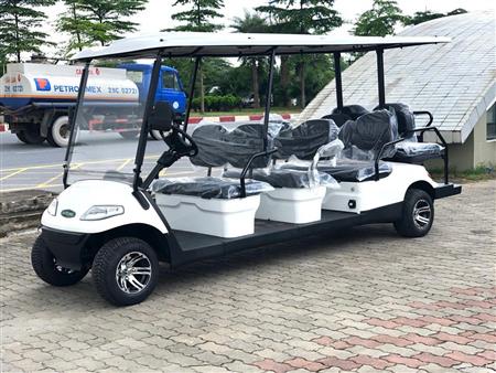 Xe điện tham quan kiểu Golf 8 chỗ ngồi Lvtong A617 model LT-A617.6+2