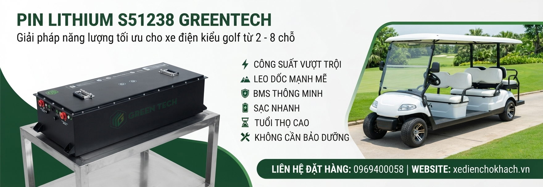 Pin lithium Greentech 51238
