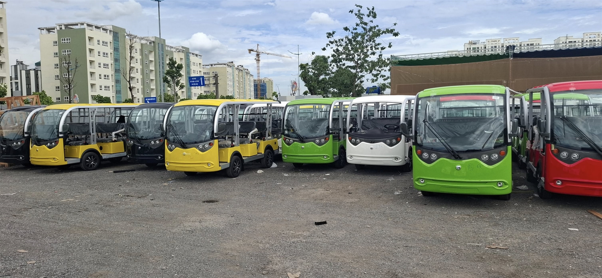 Cho thuê xe điện từ 8 đến 11 chỗ