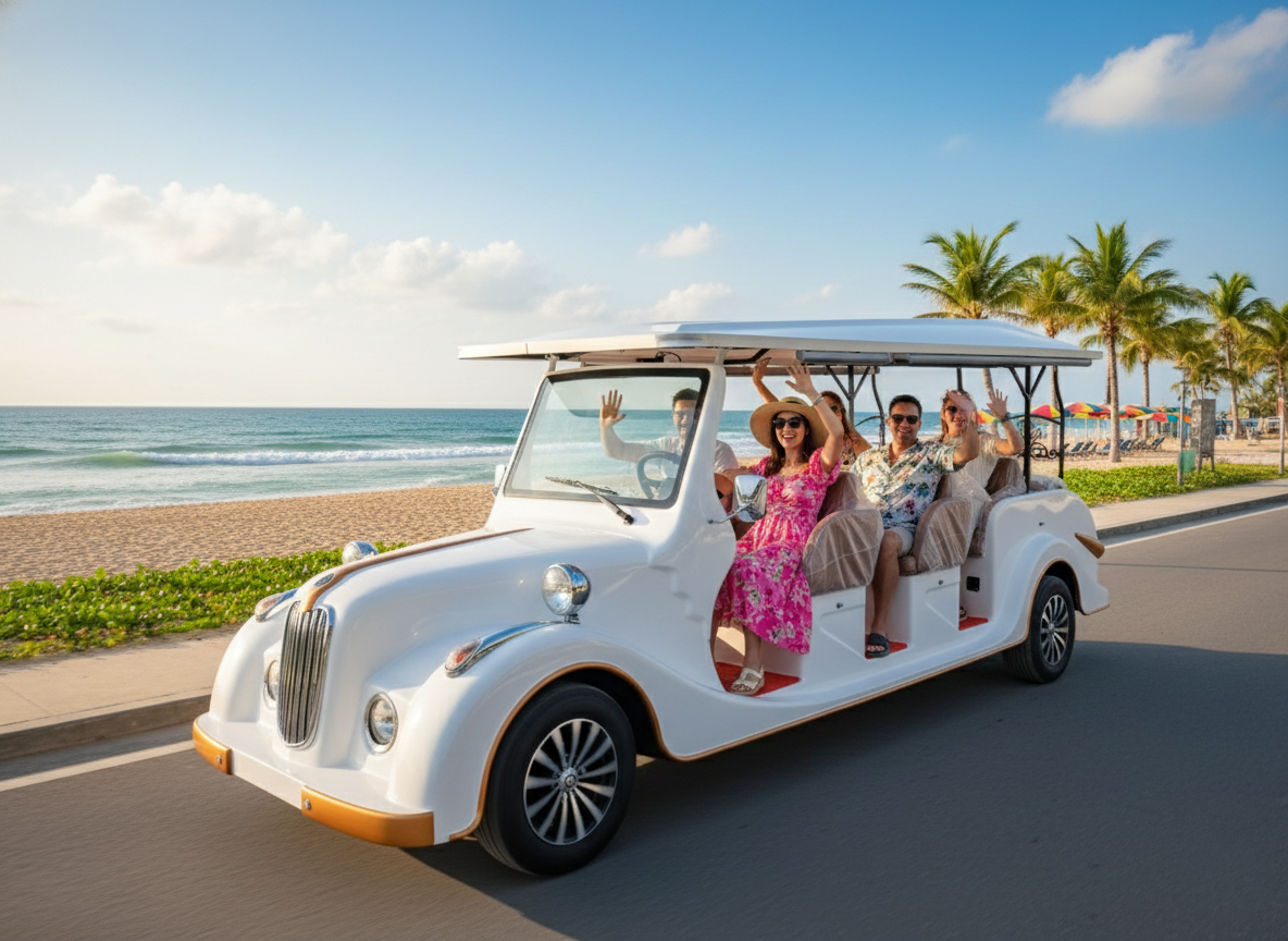 Xe điện kiểu cổ Lvtong LT-S8.FB