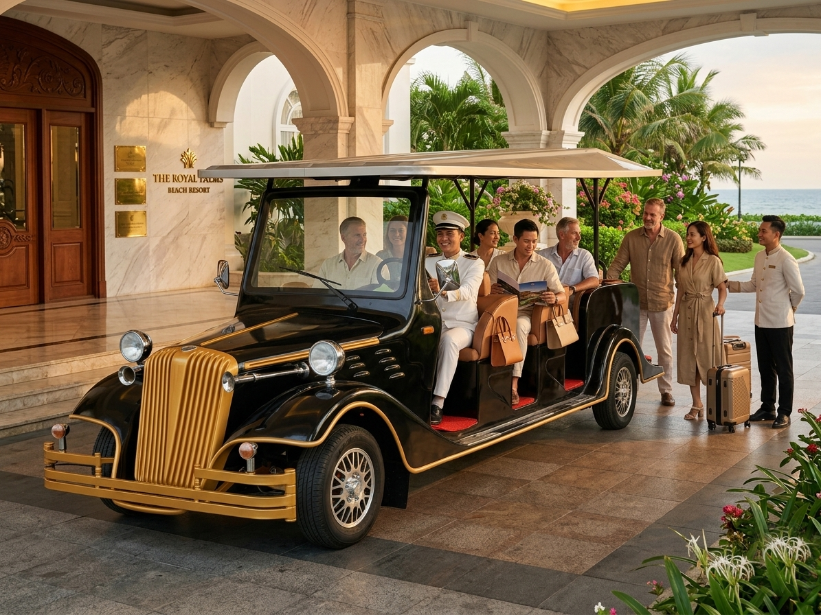 Xe kiểu Cổ LT-S8.FA chở khách khách sạn cao cấp