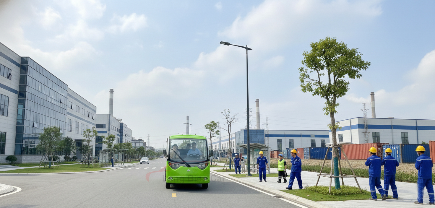 Xe điện cho nhà máy